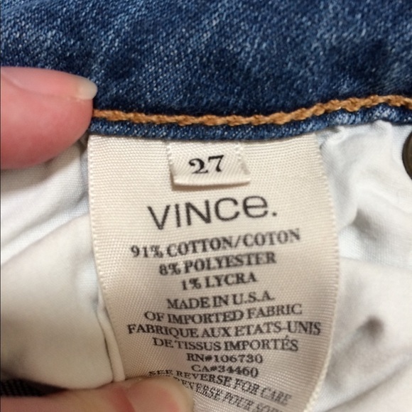 Vince Jean Shorts Size 27 - Picture 4 of 4